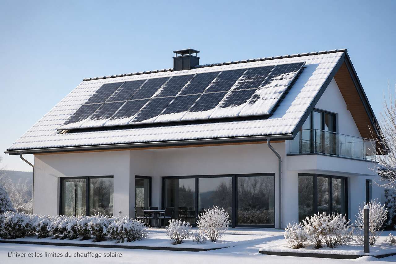L&rsquo;hiver et les limites du chauffage solaire: ce qui coince et pourquoi
