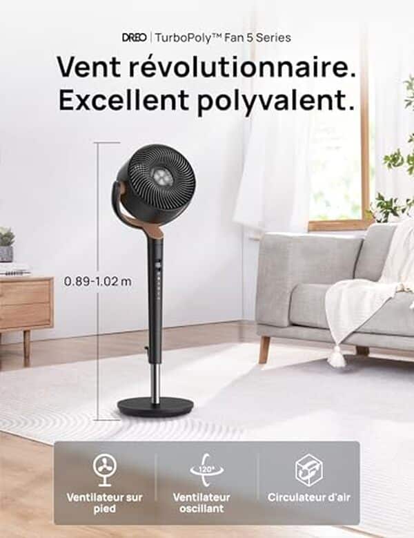 Découvrez notre test détaillé du ventilateur DREO : puissance, silenciosité et polyvalence pour un confort optimal toute l'année.