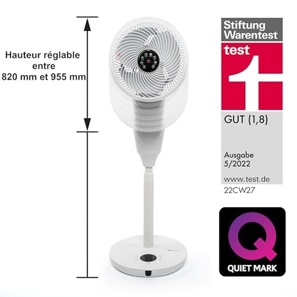 Découvrez notre test du ventilateur MeacoFan 1056P : silence optimal et performances exceptionnelles. Avis détaillé, caractéristiques et efficacité énergétique.