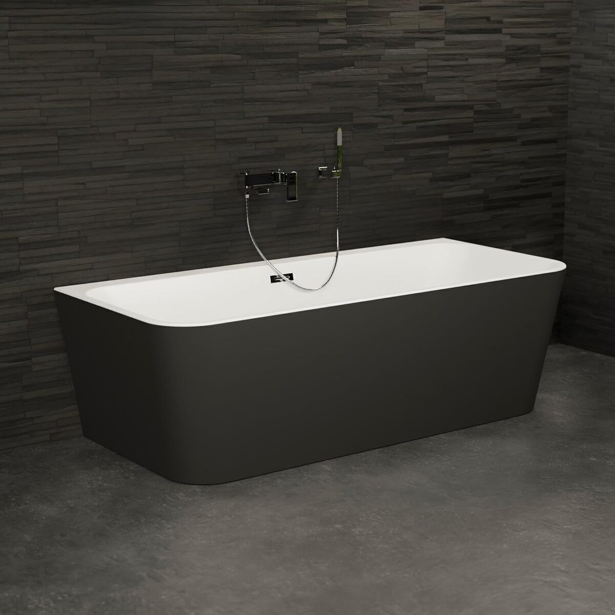 Avis sur la baignoire ilot Mint 160 noire de SPALINA