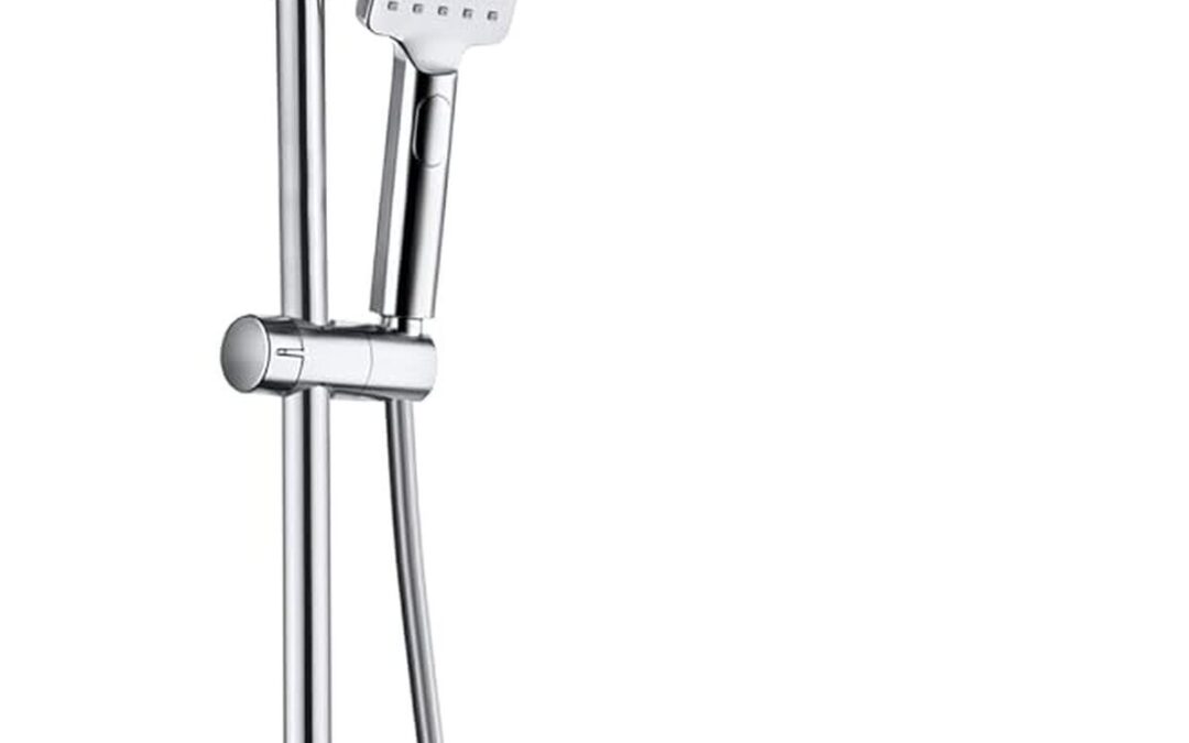 Test de la colonne de douche inox JOHO avec robinetterie thermostatique