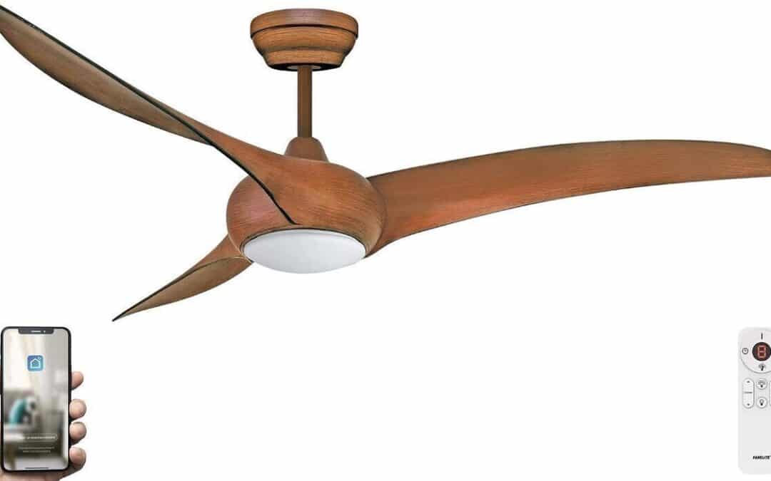 Test du brasseur d'air Fanelite Mafate : moteur silencieux et lumières LED dimmables