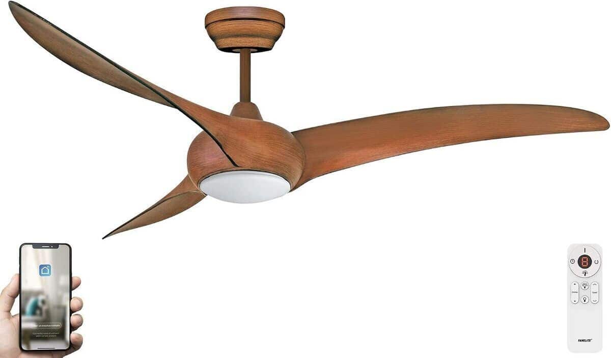 Test du brasseur d'air Fanelite Mafate : moteur silencieux et lumiรจres LED dimmables