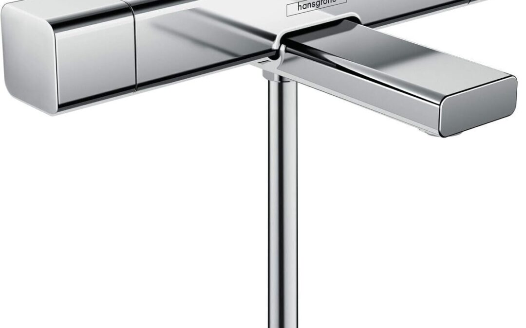 Test du mitigeur hansgrohe Ecostat E : sécurité et design chromé