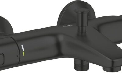 Test du mitigeur thermostatique mural Grohe Precision Start noir mat