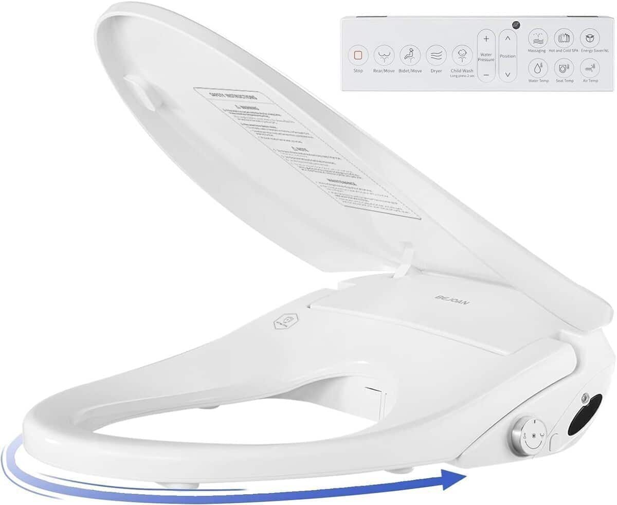 Test du siège de bidet intelligent Bejoan X7 chauffant