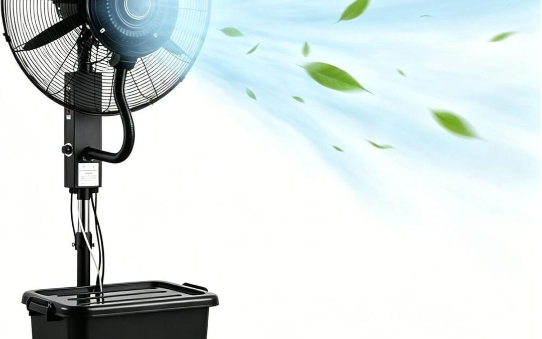 Test du ventilateur brumisateur industriel Preferspace 42L haute vitesse