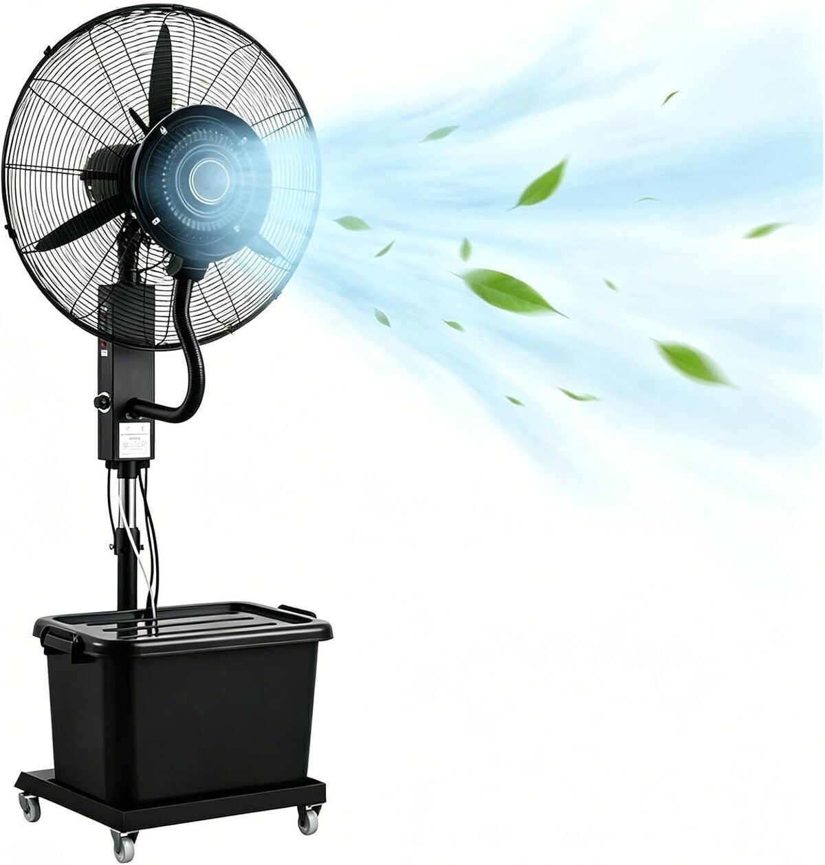 Test du ventilateur brumisateur industriel Preferspace 42L haute vitesse