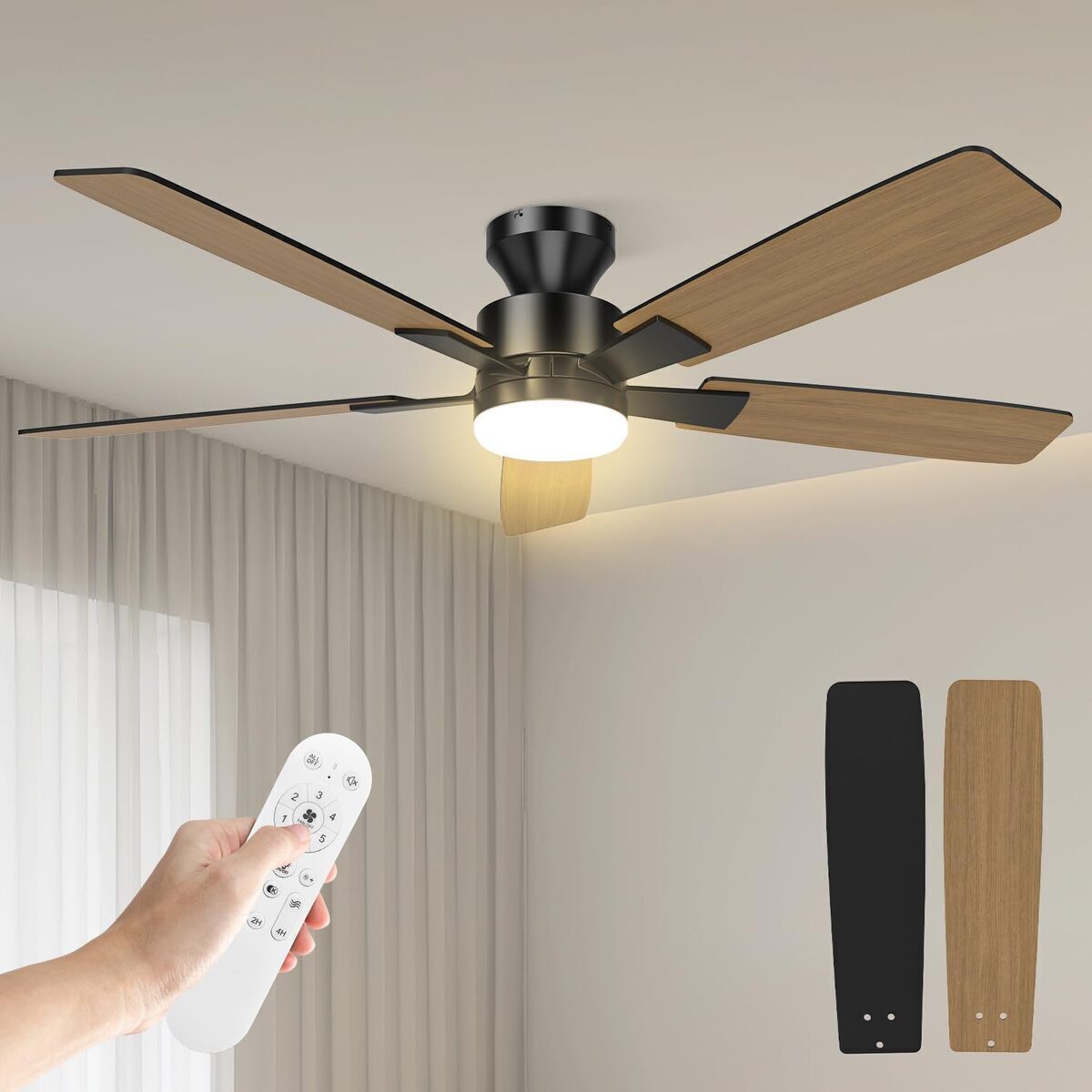 Test du ventilateur de plafond Airwit 132 cm : performance et silence au rendez-vous