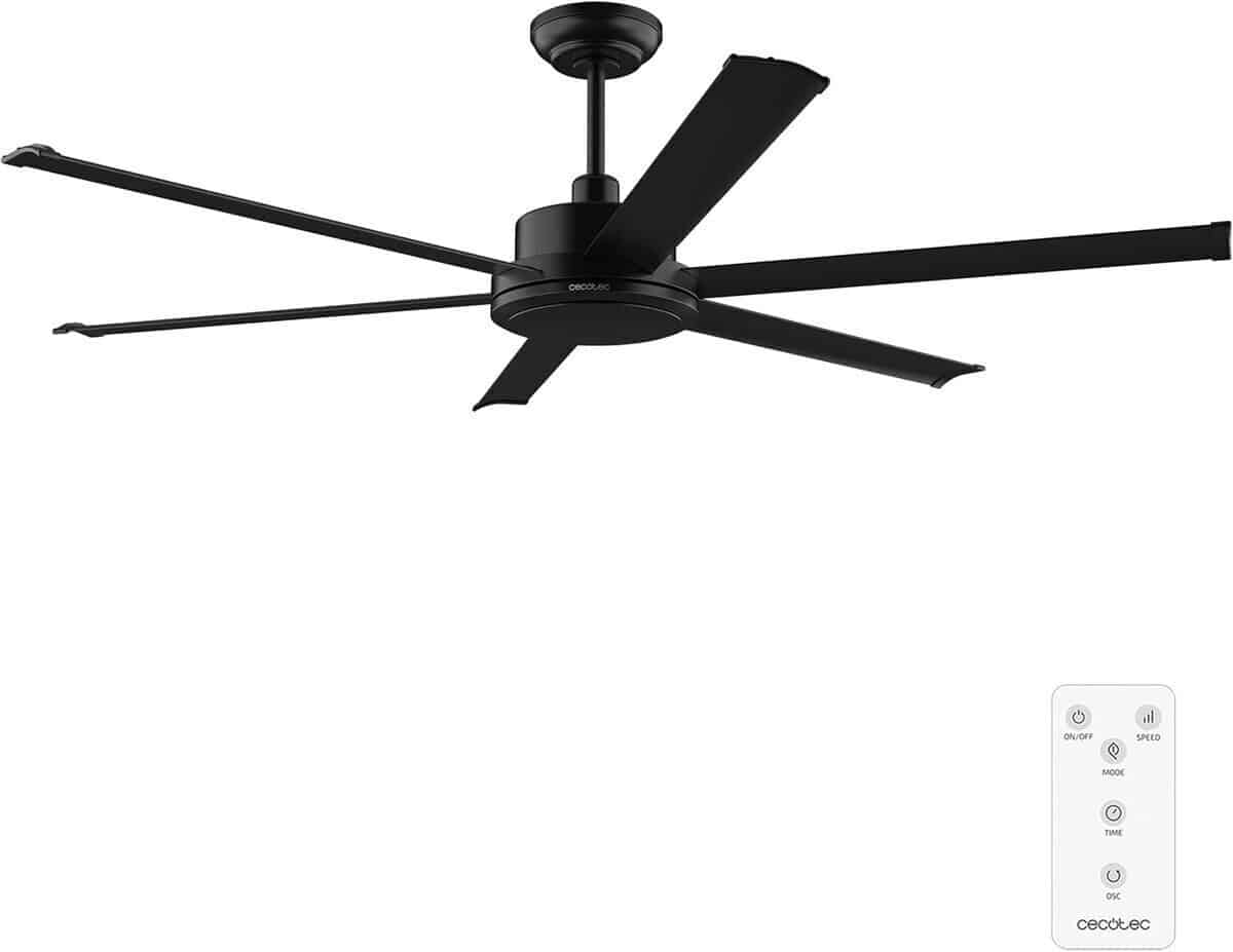 Test du ventilateur de plafond Cecotec EnergySilence Aero 10000 Pro : puissance et silence