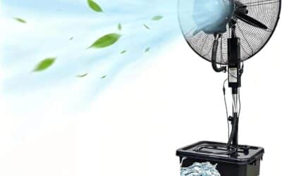Test : ventilateur brumisateur industriel 42L haute vitesse