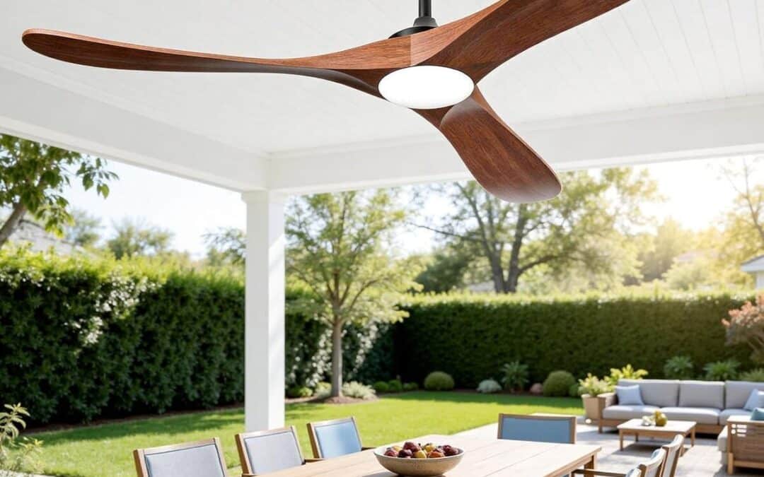 Test : ventilateur de plafond Joyeye avec lumières et télécommande