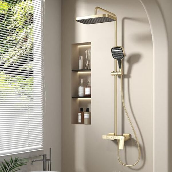 Découvrez notre test complet de la colonne de douche BSS0338 dorée brossée. Design moderne, performances et avis détaillé pour bien choisir votre colonne de douche.