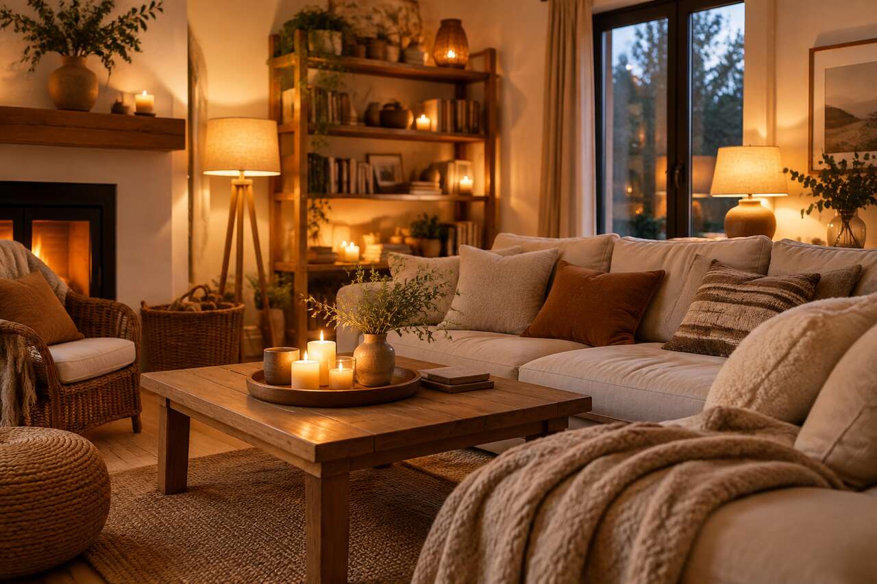 Lumière : multiplier les sources pour un vrai effet cosy Lumière : multiplier les sources pour un vrai effet cosy