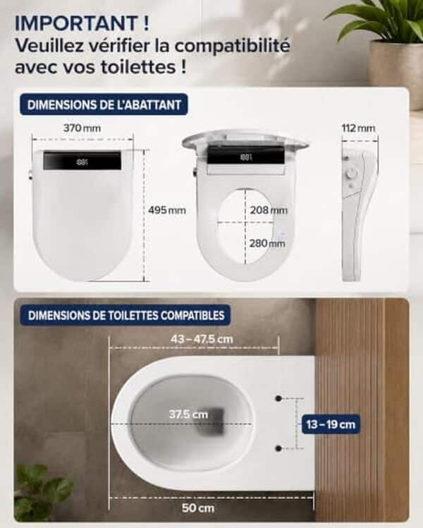 Découvrez notre test détaillé de l'abattant de toilette intelligent : bidet électronique, siège chauffant et technologie avancée pour plus de confort et d'hygiène.