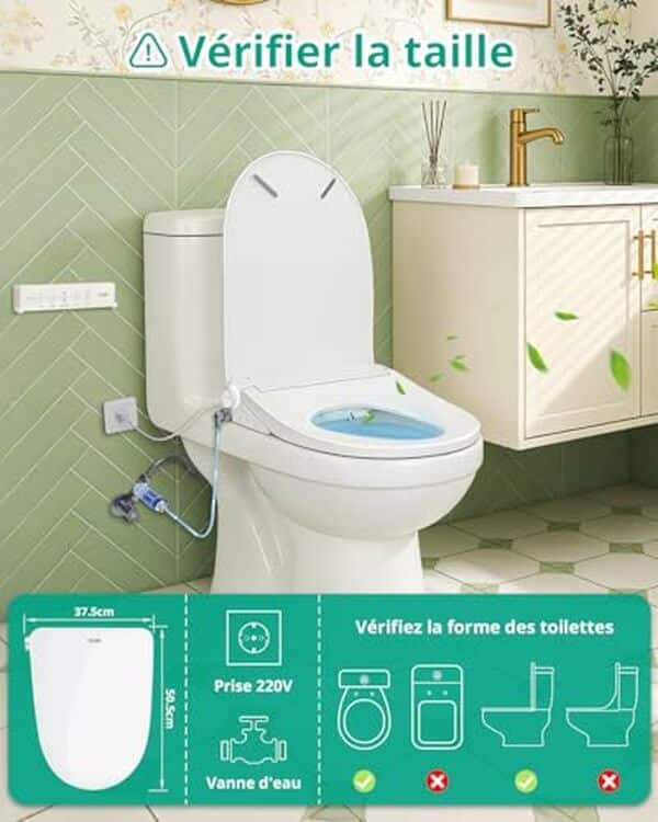 Découvrez notre test complet de l'abattant WC bidet intelligent 681XR : fonctionnalités, confort et technologie pour transformer votre salle de bain.