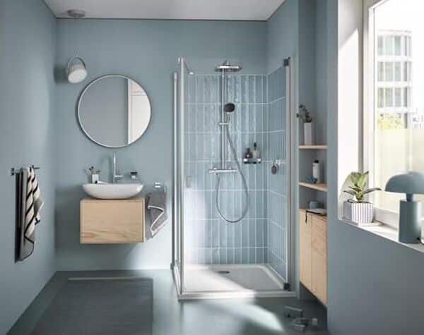Découvrez notre test détaillé de la colonne de douche Grohe Vitalio Comfort 250 avec mitigeur thermostatique : performance, design et fiabilité analysés.
