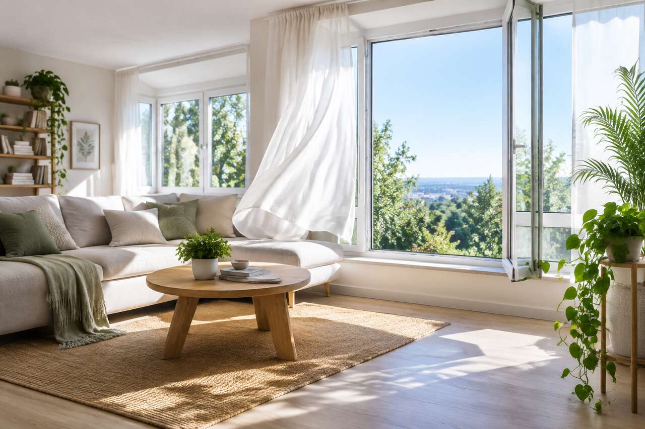 Renouveler l’air: aération et ventilation, la base d’une bonne qualité d’air intérieur Renouveler l’air: aération et ventilation, la base d’une bonne qualité d’air intérieur