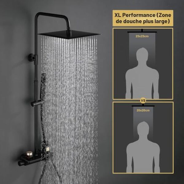 Découvrez notre test détaillé de la colonne de douche Görbach 2525MB. Avis complet sur ce mitigeur thermostatique design : performances, avantages et caractéristiques. 