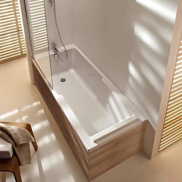 Découvrez la baignoire Jacob Delafon Corvette 3 : dimensions 180 x 80 cm, design épuré et qualité premium pour votre salle de bain. Avis et caractéristiques complètes. 