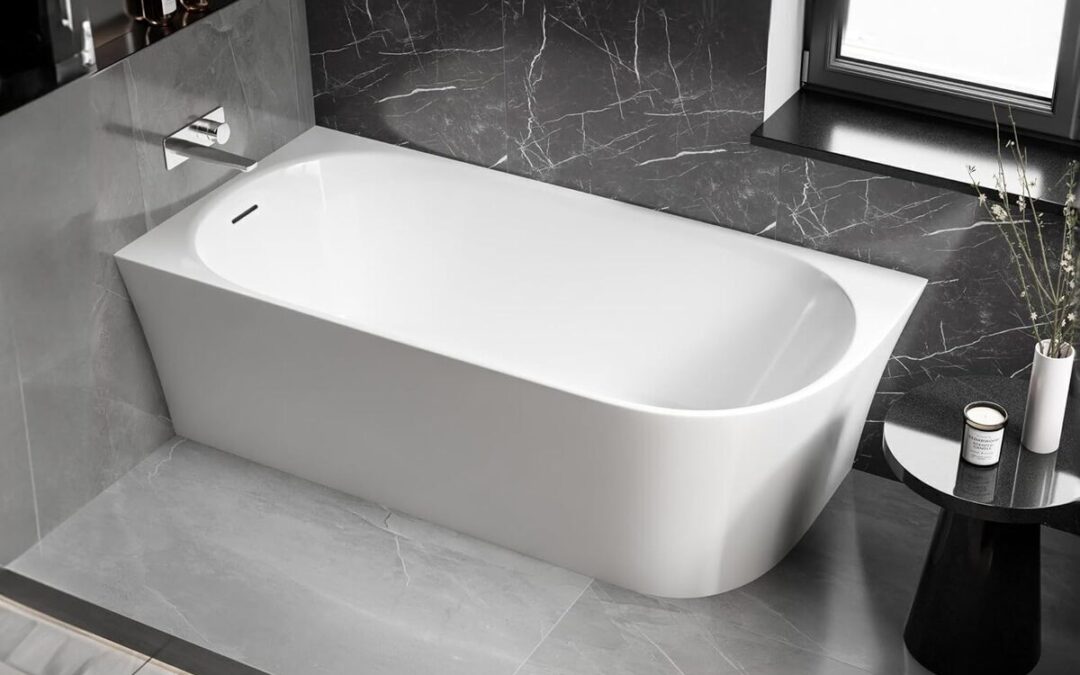 Test baignoire d'angle Bernstein Nora Corner design 215L