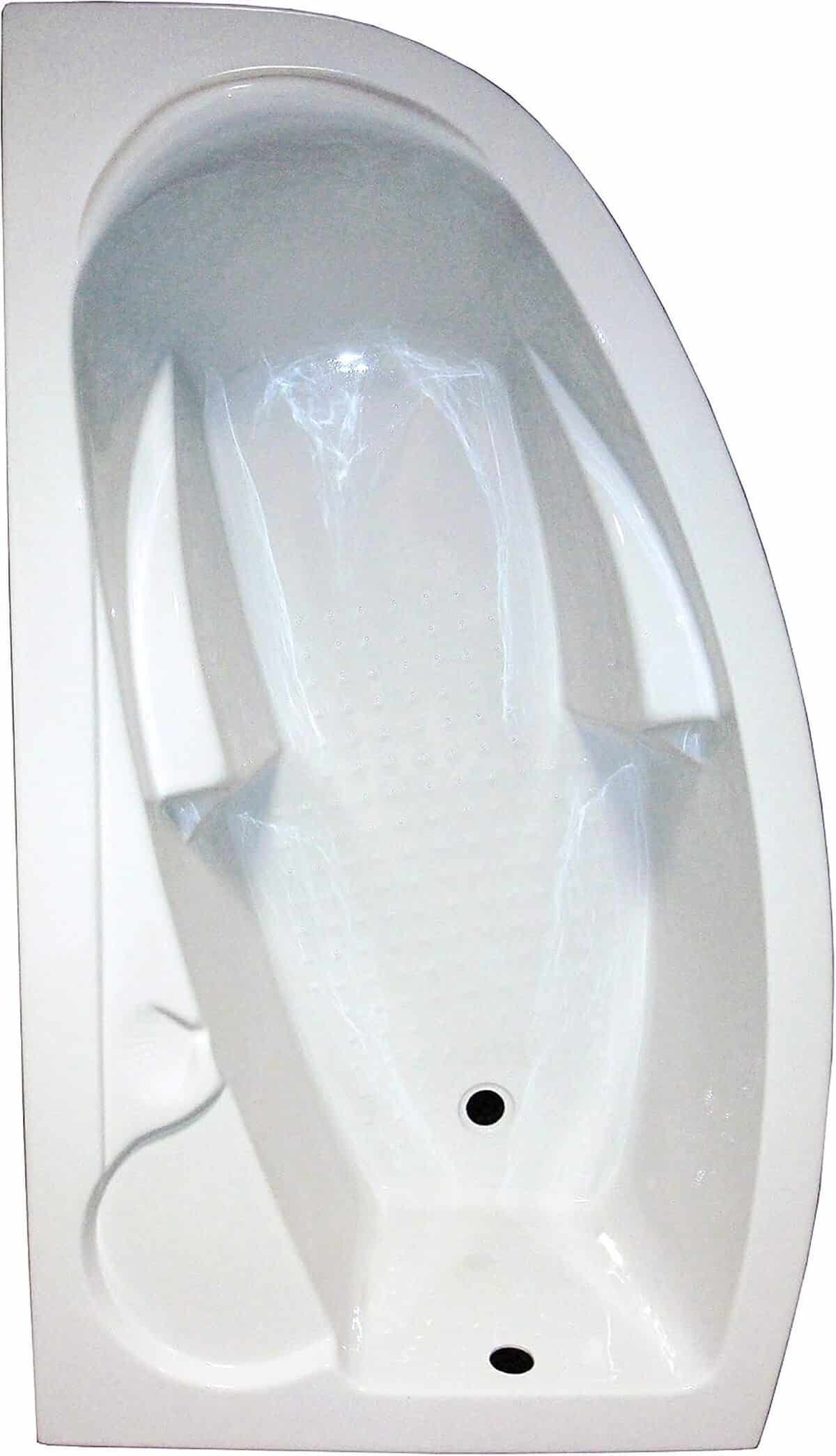 Test de la baignoire d'angle Ondée Fany 160x160 cm : le gain de place parfait
