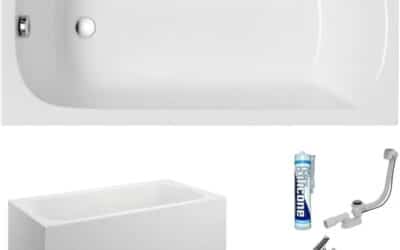 Test de la baignoire rectangle Ecolam Classic 120×70 cm