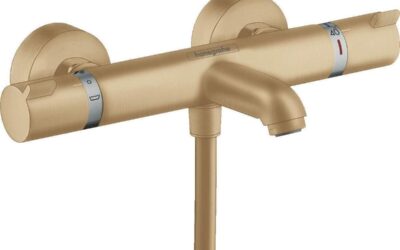 Test du mitigeur thermostatique Hansgrohe Ecostat Comfort bronze brossé