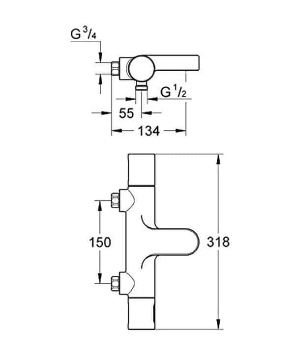 Découvrez notre test détaillé du mitigeur thermostatique Grohe Grohterm 3000 pour bain et douche : performances, avantages et conseils d'installation.