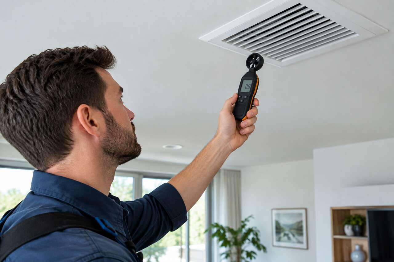 Ventilation et dรฉbit d'air insuffisant : comment l'รฉvaluer ?