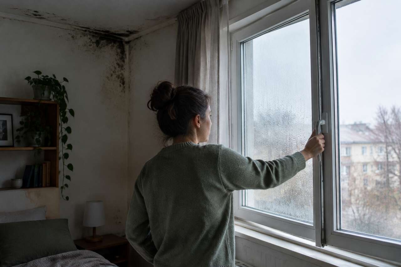 Signes &agrave; rep&eacute;rer: odeurs, condensation, moisissures et inconfort