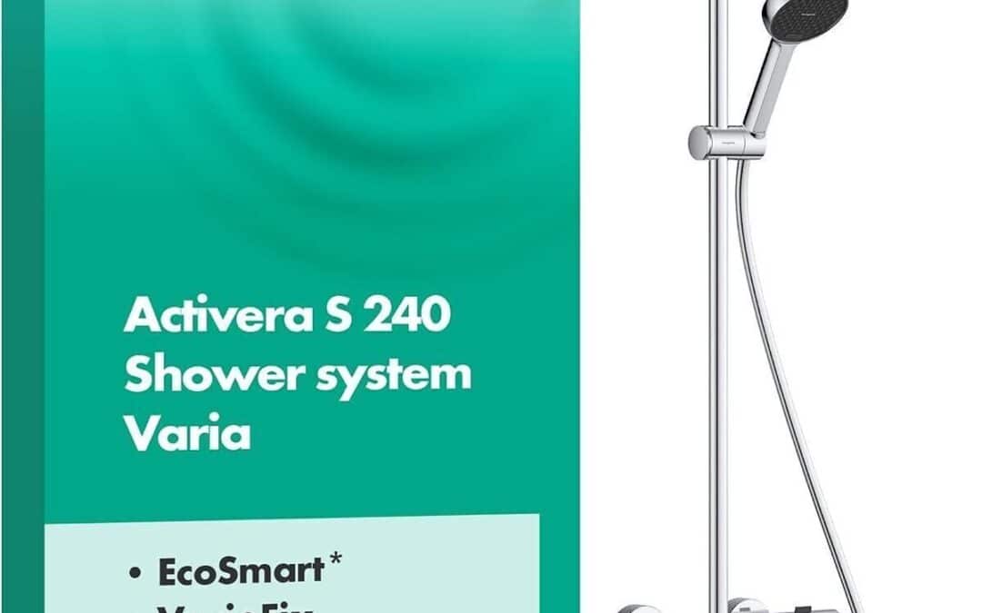Test du système de douche Hansgrohe Activera S 28078000 : ecoSmart et effet pluie