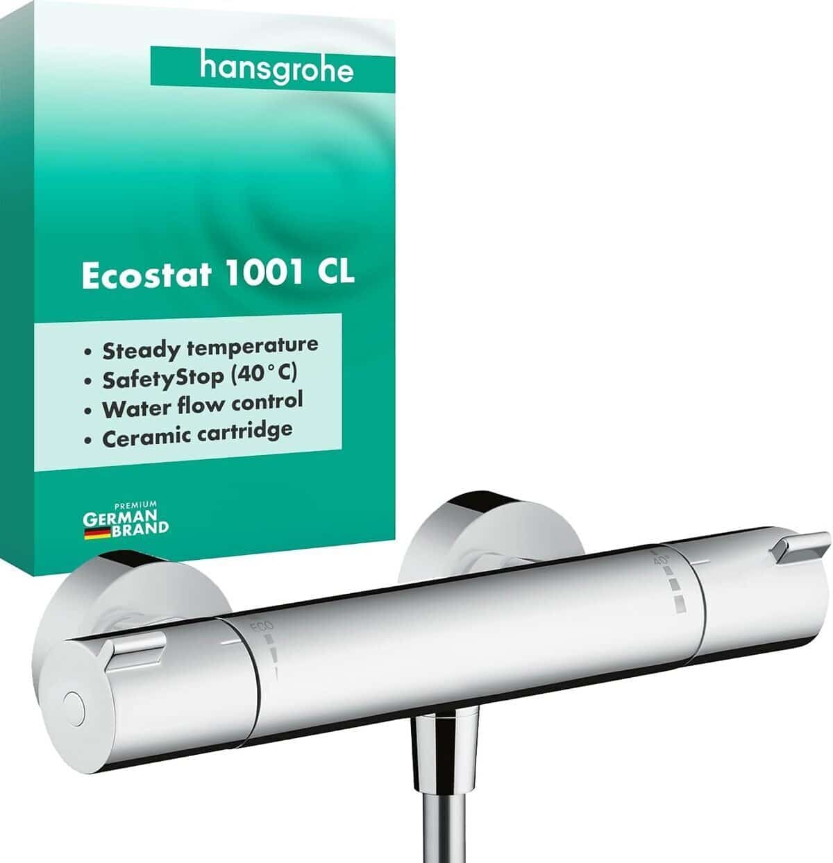 Test hansgrohe Ecostat 1001 CL : mitigeur thermostatique sécurisé